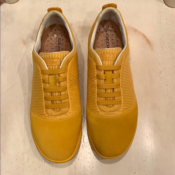 Geox Shoes - GEOX NEBULA C slip-on mustard yellow